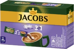 JACOBS Löskaffee 3in1 Milka®* 12x10 Sticks Löslicher Instantkaffee 120 Getränke -Bon Cafe Store fac902ece26a9dc2f02050e18d403266