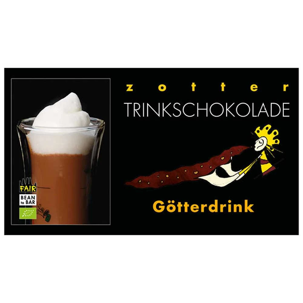 Zotter Trinkschokolade- Götterdrink 110g 3 Zotter Trinkschokolade- Götterdrink 110g