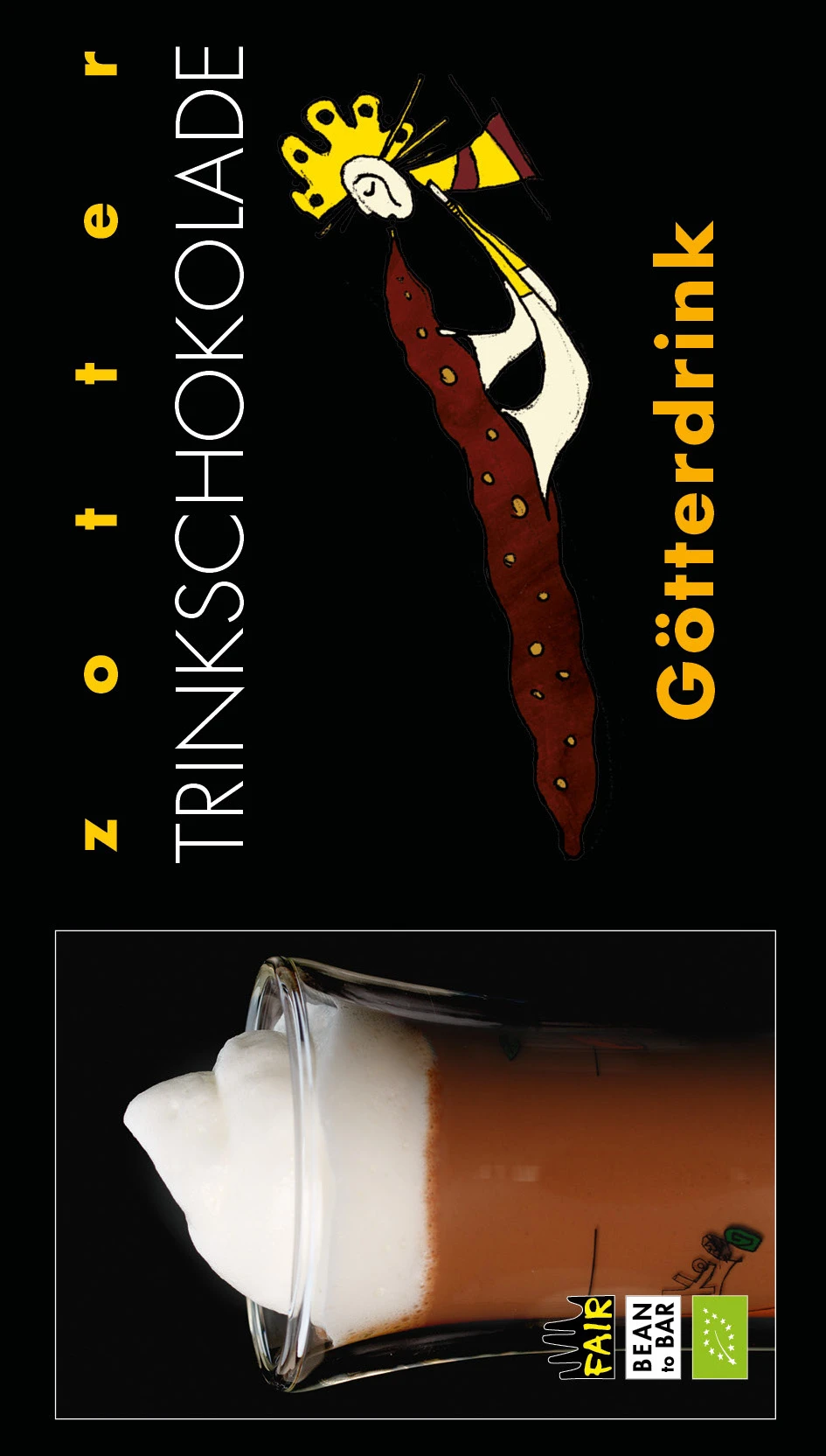 Zotter Trinkschokolade- Götterdrink 110g 4 Zotter Trinkschokolade- Götterdrink 110g – Bild 2