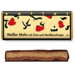 Weißer Mohn Mit Zimt Und Marillenbrand Von Zotter Schokolade